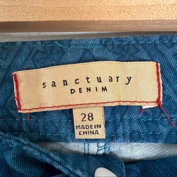 SANCTUARY Blue Aztec Printed Jeans - Picture 6 of 6